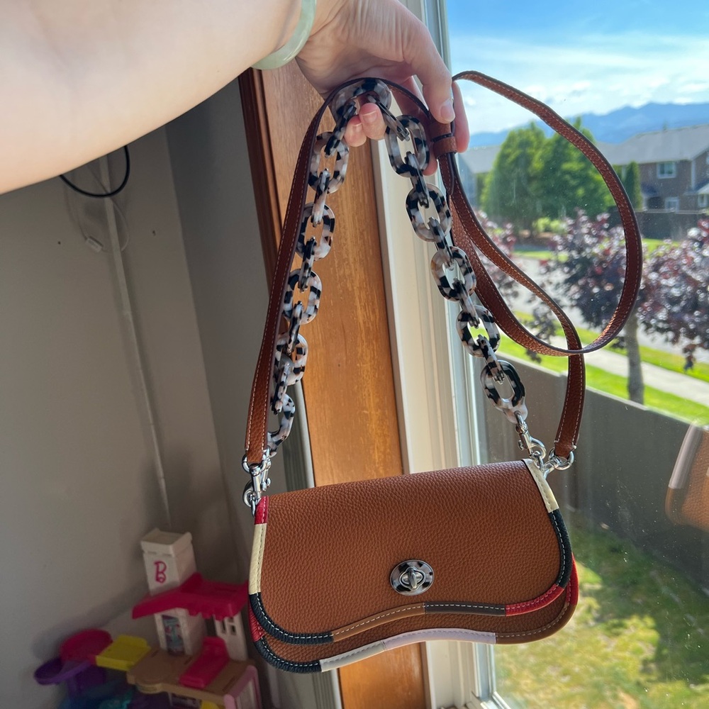 Coachtopia Wavy Dinky Brown Bag